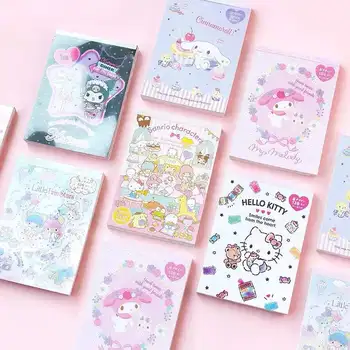 Kawaii Sanrio Cartoon Memo Carte Minunat De Mână Cont De Notebook-Uri Hello Kitty Creative Papetărie Notebook Copii Cadouri De Craciun