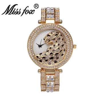 Miss Fox Brand De Femei Moderne De Moda Cuarț Ceasuri Montre Femme Horloge Din Oțel Inoxidabil Curea Doamnelor Ceas De Frumusete Încheietura Ceas