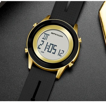 Moda Sanda Nou Sport Ceasuri Barbati Ceas Digital cu Led rezistent la apa Militare Electronice Ceasuri de mana Ceas Relogio Masculino 6026