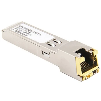 Modul SFP RJ45 Switch Gbic 10/100/1000 Conector SFP Cupru RJ45 SFP Module Gigabit Ethernet Port 1buc