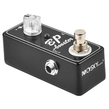 MOSKYaudio BP Booster Efect Chitara Procesor Switch-uri DIP Pentru Frecvențe Setări EQ pedala guitarra electrica Accesorii