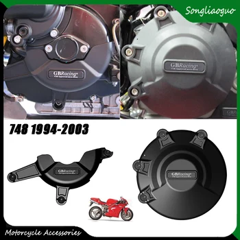 Motociclete Motor Capac de Protecție Caz Pentru GB de Curse Pentru Ducati 748 1994-2003 Capacele Motorului Protectori Accesorii