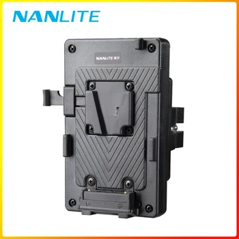 Nanlite NanGuang V-a Monta Baterii de Port Bateriei de la Priza de curent continuu Pentru Sony V-a monta Baterii Rândul său, să-15V DC pentru nanlite 60 60B