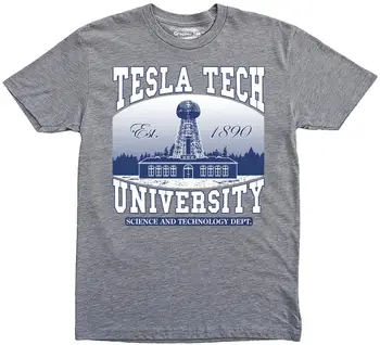 Nikola Tesla T-Shirt, Tesla Universitatea De Știință Și Tehnologie, Energie Gratuită T-Shirt, Wardenclyffe Mai Noi 2019 Amuzant Tricou Barbati Personalizat Tees