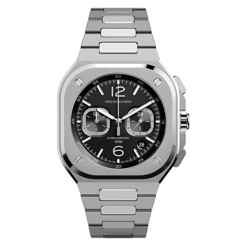 Noi arabă Sport Bărbați Ceasuri de Top de Brand de Lux, 316L din Oțel Inoxidabil Cuarț Bărbați Moda rezistent la apă, Cronograf Relogio