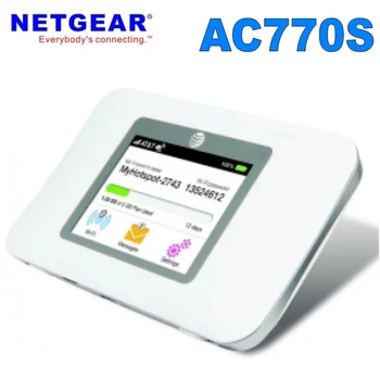 Noi Și Deblocat Netgear Wireless AC770S 4G Router Wireless Cu Slot pentru Card Sim Cu Antena PK AC815s AC810s