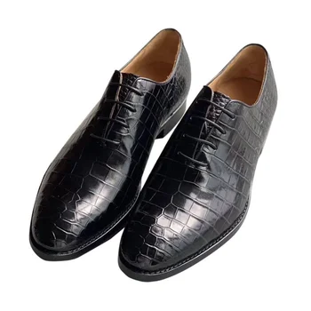 Noua Barbati din Piele de Birou de Lux Formale Pantofi de Afaceri Adidași Clasic de Înaltă Calitate Tendință de Moda Rochie de Mireasa Pantofi 