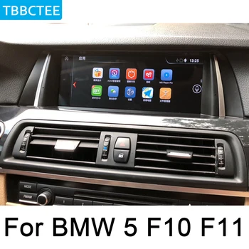 Pentru BMW Seria 5 F10 F11 2013~2017 NBT Android Auto Multimedia player WiFi GPS Navi Harta Bluetooth Stereo HD 1080p IPS Ecran