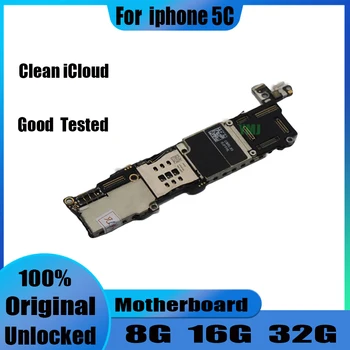 pentru iphone 5C Placa de baza,100% Original, deblocat pentru iphone 5C Placa de baza cu Chips Integral Logica bord,Gratuit iCloud 8G-16G-32-GB