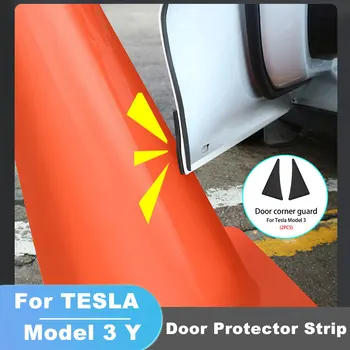 Pentru Tesla Model 3 Model Y Portiera Protector Benzi de Paza Zero Protector Accident Lama Anti-coliziune Accesorii Auto
