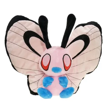 Pokemon Anime Butterfree Animale Drăguț Fluture Moale de Pluș Jucarii Papusa cadou de Crăciun pentru copii de ziua cameră decor