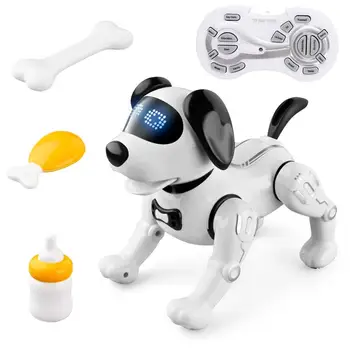 R19 Control De La Distanță Robotul Electronic Animale De Companie Robot Programabil Rc Robotic Stunt Catelus Câine Robot De Jucărie