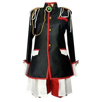 Revolutionary Girl Utena Cosplay Utena Tenjou uniforme negre