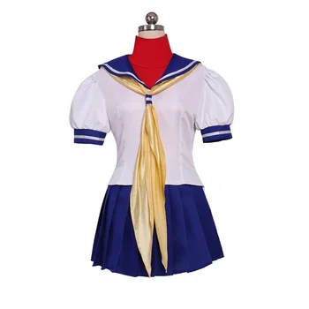 Sakura Kasugano Cosplay Costum Adult Fete Uniformă De Școală De Top, Fusta Tinuta L321