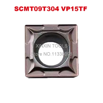SCMT09T308 VP15TF SCMT09T304 VP15TF SCMT insertii carbură pentru strung de cotitură suport instrument SSKCR SSSCR din oțel inoxidabil cnc