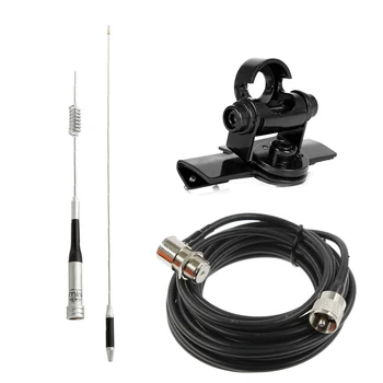 SG-M507 antena cu negru RB-400 Soclului și 5M RG58 Cablu de Extensie Pentru Radio Auto Kenwood, ICOM, Yaesu