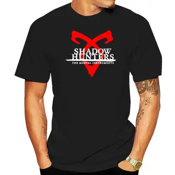 Shadow Hunters Imprima Logo-Ul T Shirt Mens Tricou Casual Slim Tee Bumbac T-Shirt Clasice