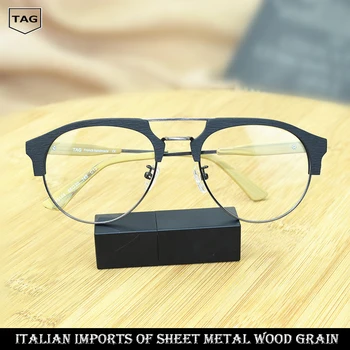 TAG Ezechia Brand 2023 Noua Moda Lemn Optic Ochelari Cadru bărbați tocilar Epocă Rame Ochelari de vedere Femei Oculos Monturas calculator