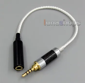 TRRS 2,5 mm Echilibrat Pentru 3pin 3.5 mm Audio Feminin Argint Cablu Pentru IRIVER AK240 AK320 AK240ss ak380 LN005135