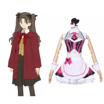 Unisex Anime JK Cosplay Soarta/Apocrife FGO Fate/Zero Rin Tohsaka Costume Cosplay Seturi
