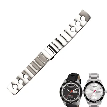 WENTULA Watchband pentru T044.430 Din Oțel Inoxidabil Solid Trupa