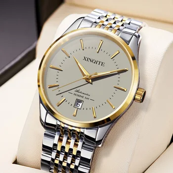XINQITE brand de top reloj часы мужские relogio masculino ceas barbati ceasuri pentru barbati automat mechanical ceas rezistent la apa