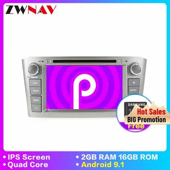 În stoc Android 9.1 DVD auto Stereo player Multimedia Pentru Toyota Avensis/T25 2002-2008 Radio audio Navigatie GPS Video unitatii